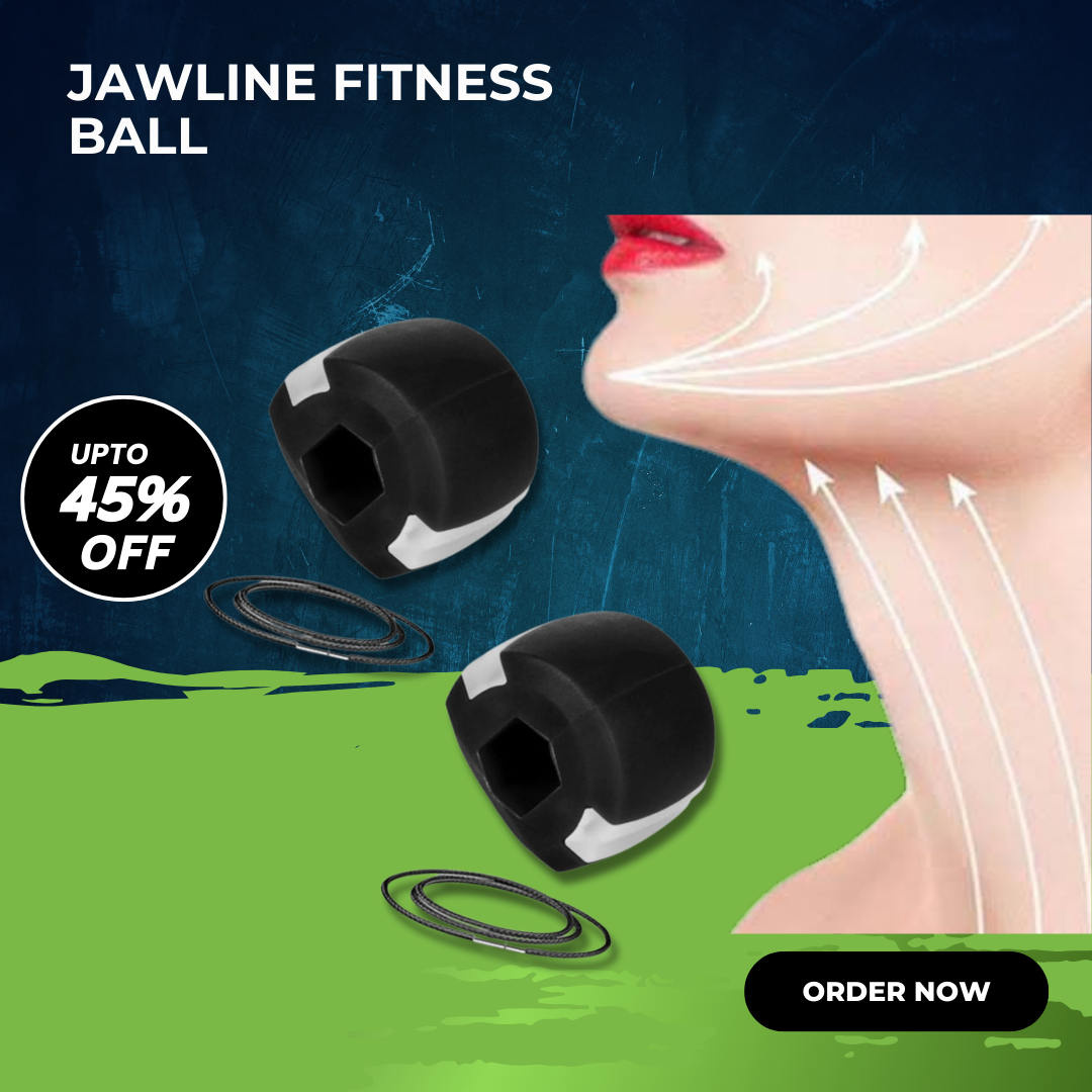 Jawline Exercise Ball Jawline Shaper for men & women with free Rope and Plastic Box
