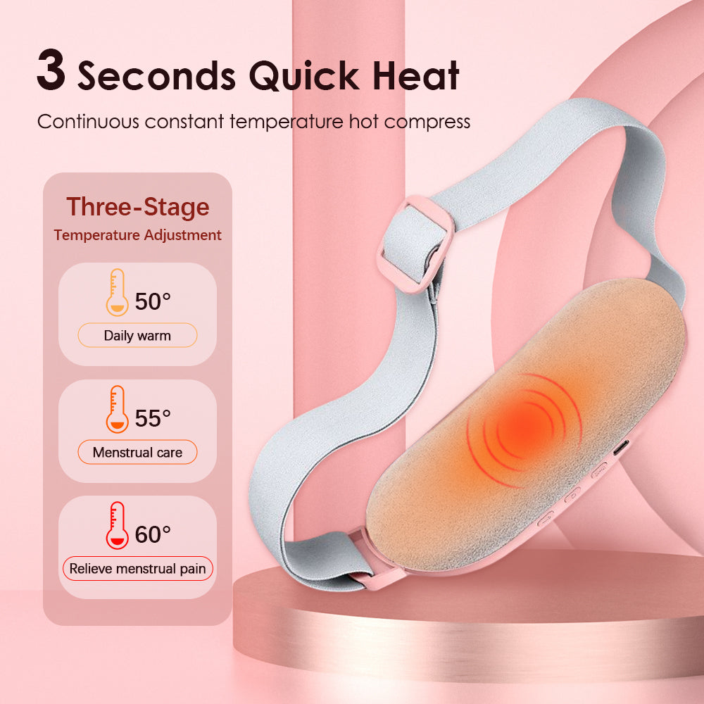 Heat & Massage Belt (Natural Period Pain Relief)