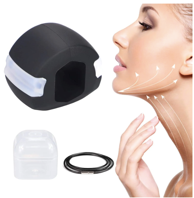 Jawline Exercise Ball Jawline Shaper for men & women with free Rope and Plastic Box